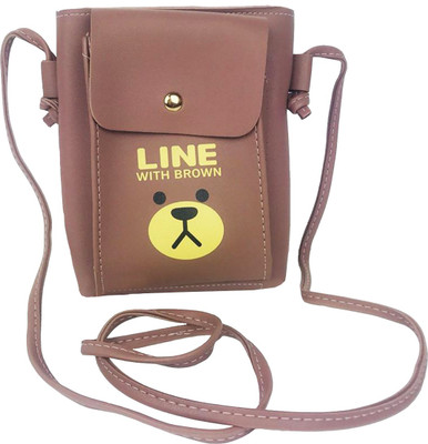 

Lelys Women Casual Beige PU Sling Bag