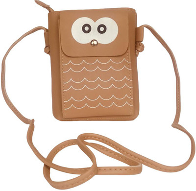 

Lelys Women Casual Brown PU Sling Bag