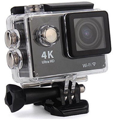 

Solace 4K S2 Series WIFI 4K 2'' Ultra HD 1080P Sport WiFi Cam Action Camera DV Video Recorder 16MP Go Pro Sports and Action Camera(Black, 12 MP)