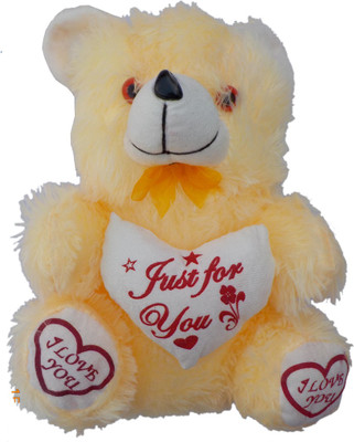 

AndyGifts light yellow colour teddy bear - 30 - 30 cm(Yellow)