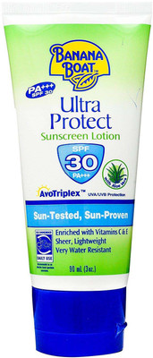 

Banana Boat Ultra Protect Sunscreen Lotion SPF30 , 90ml (3oz) - SPF SPF 50 PA++++(90 ml)