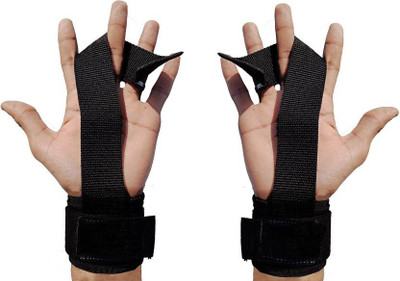 

Leosportz Adjustable Weight Lifting Straps ( 1 Pair ) For Wrist Support (, Black