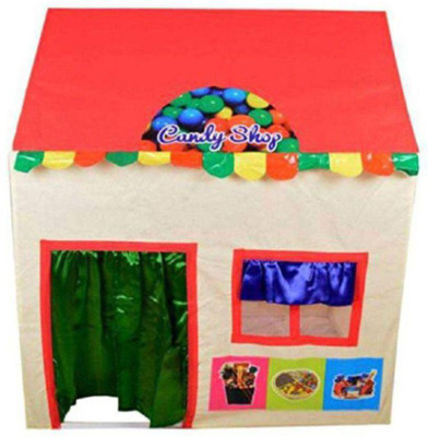 

Xenith Chocolate Shop Tent For Kids Tent - For 2(Multicolor)