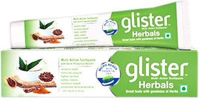 

GLISTER HERBALS WHITENS TEETH NEW Toothpaste(190 g)