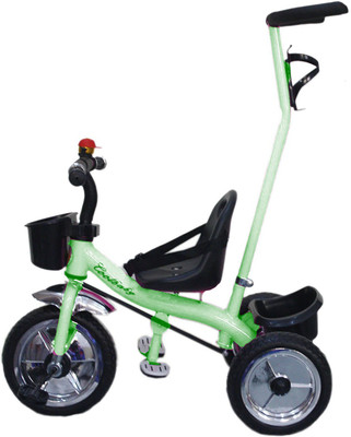 

kayoksh BABY TRICYCLE FOR KIDS WITH FOOTREST AND FRONT OR BACK BASKET AND PARENT HANDLE GREEN COLOUR KIDS TRICYCLE RECOMMENDED TRICYCLE FOR BABY GIRL OR TRICYCLE FOR BABY BOY OR TRICYCLE FOR TODDLER GIRL OR TRICYCLE FOR TODDLER BOY RECOMMENDED FOR TODDLER