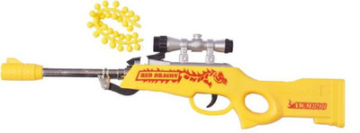 

Worthy Fancy Shoppee Toy Sniper Gun Soft 6 mm Rubber Bullets -Toy for kids(Multicolor)
