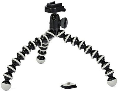 

BJORK Best buy new arrival fully flexible Portable & Foldable Camera & Mobile Tripod with Mobile Clip Holder Tripod, Tripod Kit(Multicolor, Supports Up to 1.5)