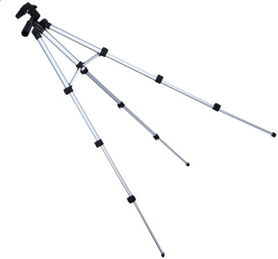

BIRATTY 3110 Tripod Stand 360 Tripod Ball Head for DSLR Camera Action Camera Smartphone Tripod(Silver, Supports Up to 3000)