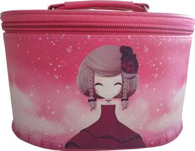 

Fashion Avenue Jwellery Box Makup Box, Jewellery box, Venity Bob Vanity Box(Pink)