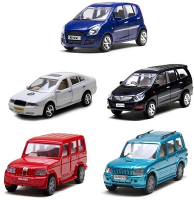

Royal Collections Combo Of 5 Cars Set For Kids(Multicolor)