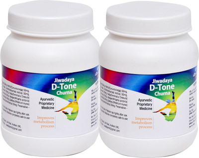 

Jiwadaya Herbal Jiwadaya D-Tone Ayurvedic/Churna Large - 150gms - 2 bottles(150 g)