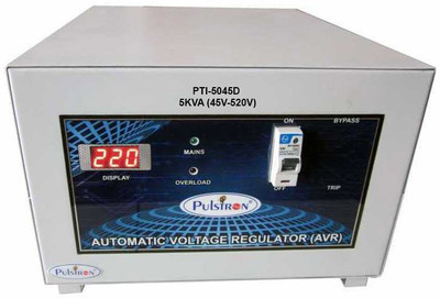 

PULSTRON PTI-5045D Automatic Voltage Stabilizer(Grey)