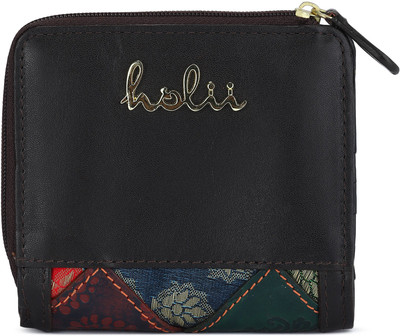 

Holii Women Multicolor Genuine Leather Wallet(10 Card Slots), Multi
