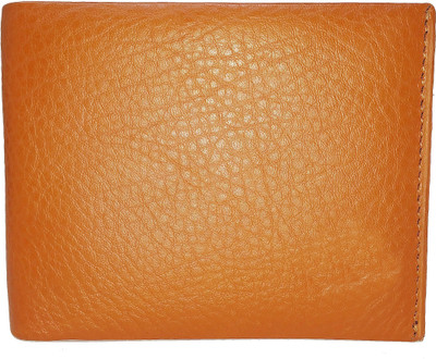 

Wildmount Men Tan Genuine Leather Wallet(10 Card Slots)