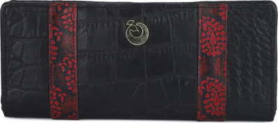 

Holii Women Black Genuine Leather Wallet(13 Card Slots)