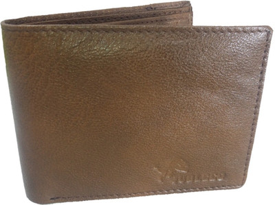 

jubleeo Men Brown Genuine Leather Wallet(4 Card Slots)