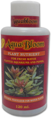 

Aqua Bloom Plant Nutrient for Freshwater Planted Aquarium Aquatic Plant Fertilizer(120 ml)
