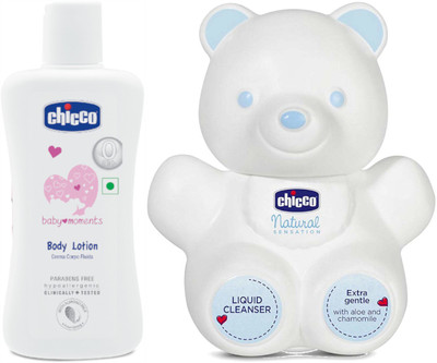 

Chicco Lotion 200ml- Nat Bear 300ml(White)