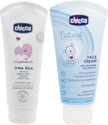 

Chicco Rich Cream 100ml- Nat Facecream 50ml(White)