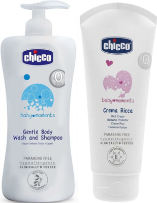 

Chicco Bodywash 500ml- Rich Cream 100ml(White)
