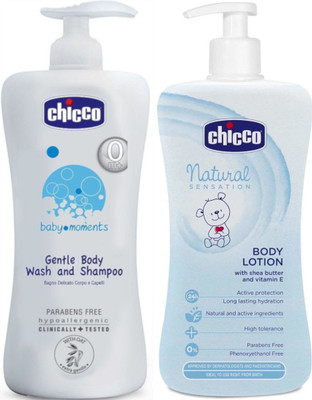 

Chicco Bodywash 500ml- Lotion NAT 500ml(White)