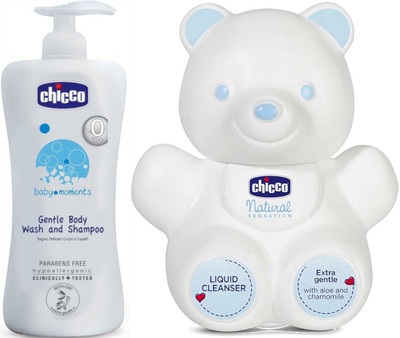

Chicco Bodywash 500ml- Nat Bear 300ml(White)