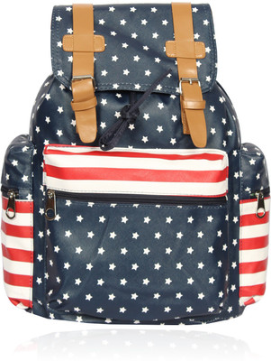 

Belladona Star Back Pack In Navy Blue 35 Backpack(Blue)