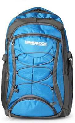 

HAVE A LOOK 15.6 INCH LAPTOP BACKPACK (SKY BLUE & GREY) Waterproof Backpack(Light Blue, 26 L)