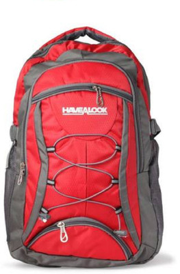 

HAVE A LOOK 15.6 INCH LAPTOP BACKPACK (RED & GREY) Waterproof Backpack(Red, 26 L)