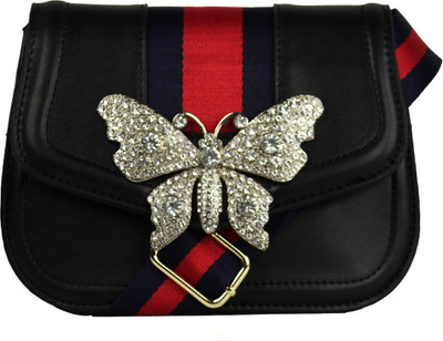 

Femiga SLB001-BLACK Shoulder Bag(Black, 3 L)