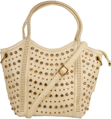 

Femiga HNB018-WHITE Shoulder Bag(White, 5 L)