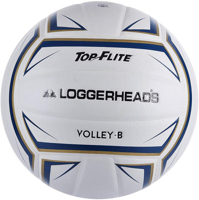 

loggerheads Top Flite Volleyball - Size: (Pack of 1, White