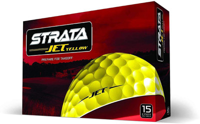 

Callaway Strata Jet Golf Ball(Pack of 1, Yellow)