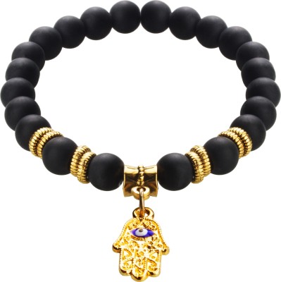 Moon Dust Brass Beads Gold-plated Bracelet