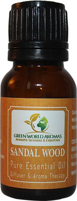 Green World Aromas Sandal Wood Pure Essential Oil Diffuser & Aroma Therapy(13 ml)
