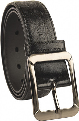 

AFFA Men Casual Black Artificial Leather Belt