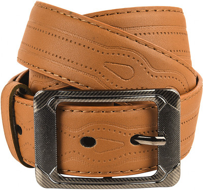 

AFFA Men Casual Tan Artificial Leather Belt