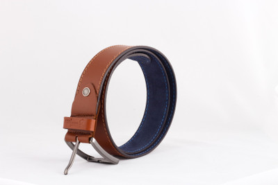 

Induspolo Men Casual Tan Genuine Leather Belt