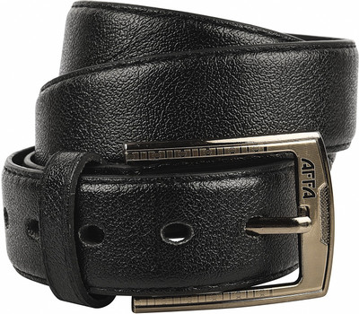 

AFFA Men Casual Black Artificial Leather Belt