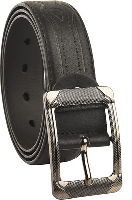 

AFFA Men Casual Black Artificial Leather Belt