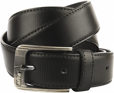 

AFFA Men Formal Black Artificial Leather Belt