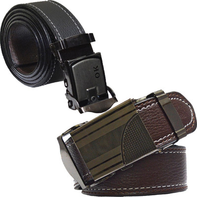 

Sun Shopping Men Formal Multicolor Synthetic Belt