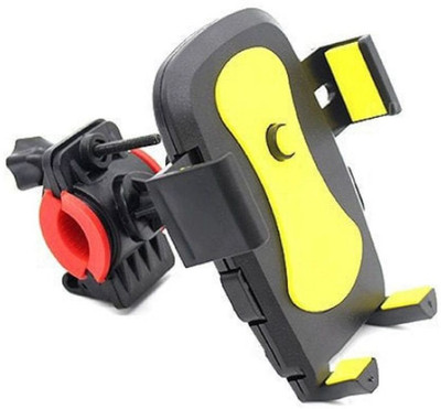 

finest Smart Universal Bike Bicycle Cycle Holder Antiskid Support with Push Button Stand Bicycle Phone Holder