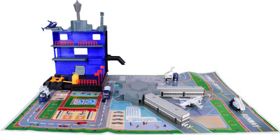 

Planet of Toys Large City Parking Playset(Multicolor)