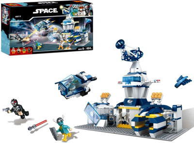 

Planet of Toys 404 Pcs Space Building Blocks Set For Kids, Children(Multicolor)