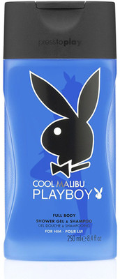 

Playboy Cool Malibu Full Body 2 In 1 Shower Gel+Shampoo - 250ml (8.4oz)(250 ml)