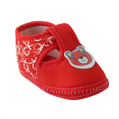 

Chiu Soft Sole shoes Booties(Toe to Heel Length - 10 cm Red)