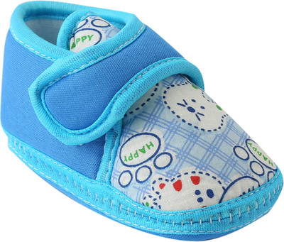 

Chiu Soft Sole shoes Booties(Toe to Heel Length - 10 cm Blue)