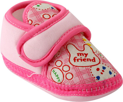 

Chiu Soft Sole shoes Booties(Toe to Heel Length - 10 cm Pink)