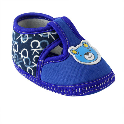 

Chiu Soft Sole shoes Booties(Toe to Heel Length - 10 cm Blue)